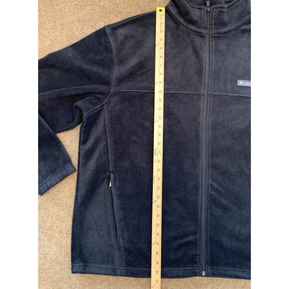 Columbia Jacket Womens 3X Fleece Full-Zip High Neck Pockets Relaxed Warm-Up - Picture 4 of 9